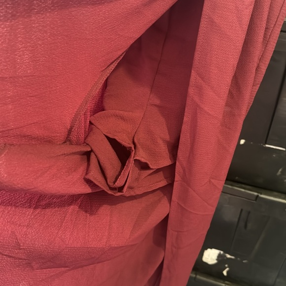 NWT. Solid envelope palazzo pants - Picture 4 of 5